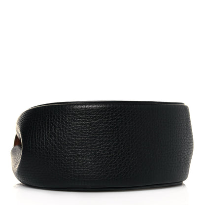 Bottega Veneta Palmellato Calfskin Rounded Belt Bag Black 5 of 9