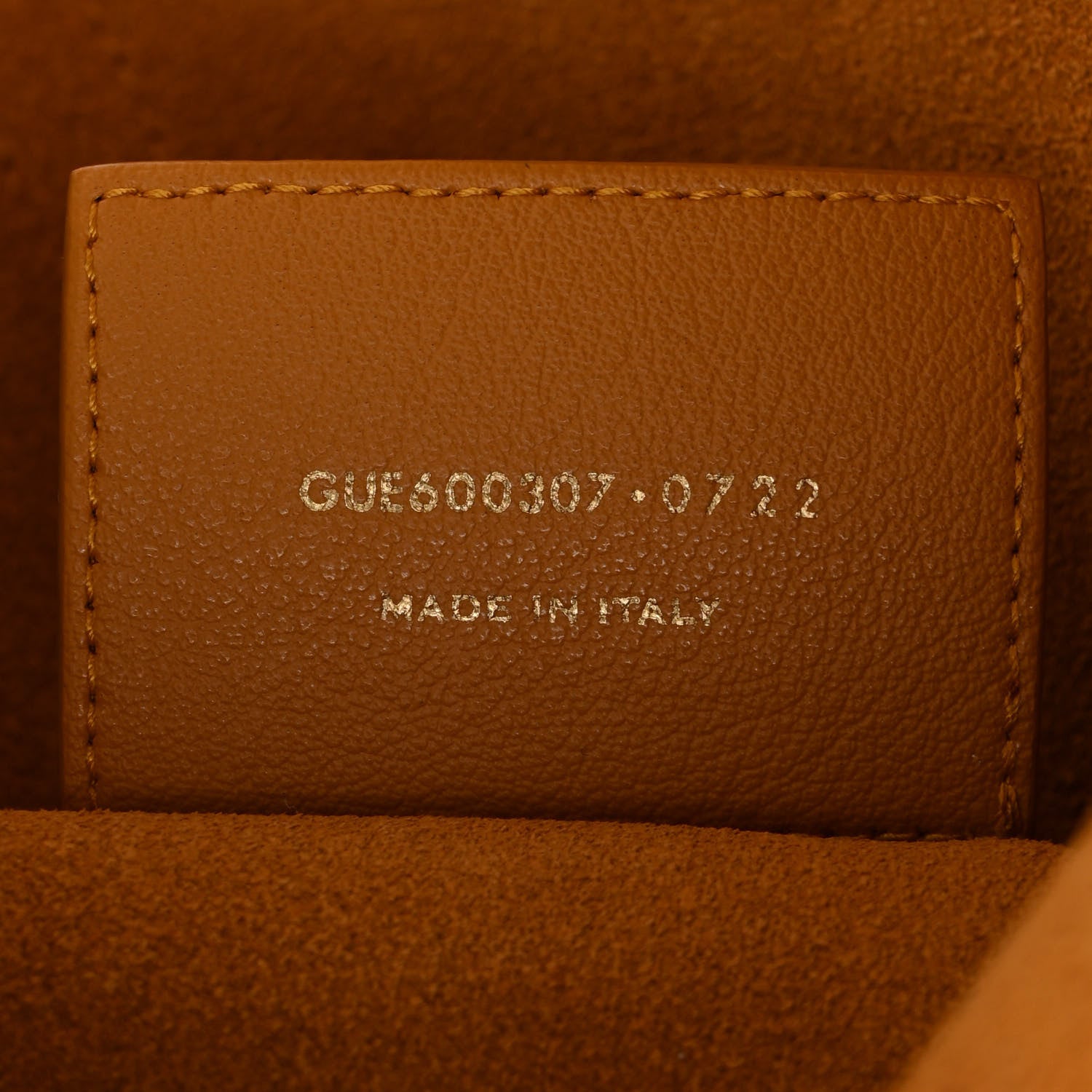 Saint Laurent Calfskin Toy Shopping Tote Cheddar 7 of 10