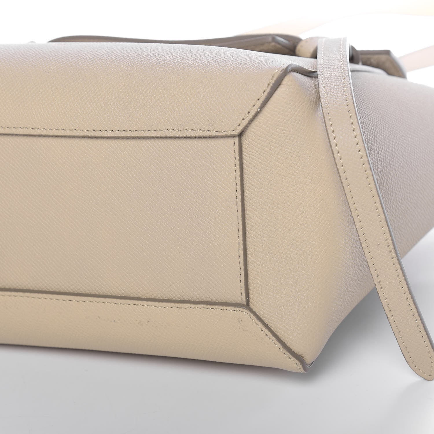 Celine Grained Calfskin Micro Belt Bag Light Taupe 9 of 11