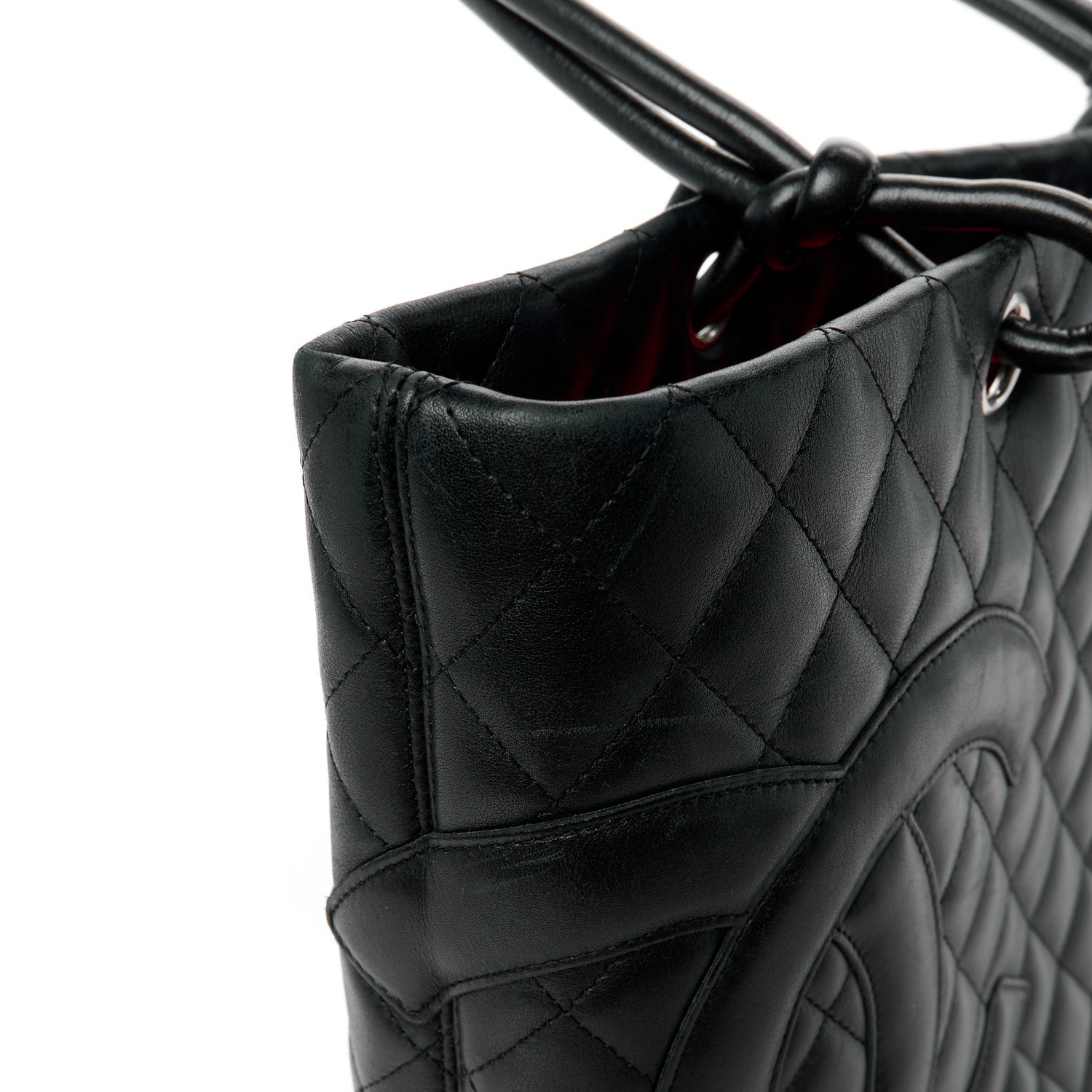 Chanel Calfskin Quilted Large Cambon Tote Black 12 of 12
