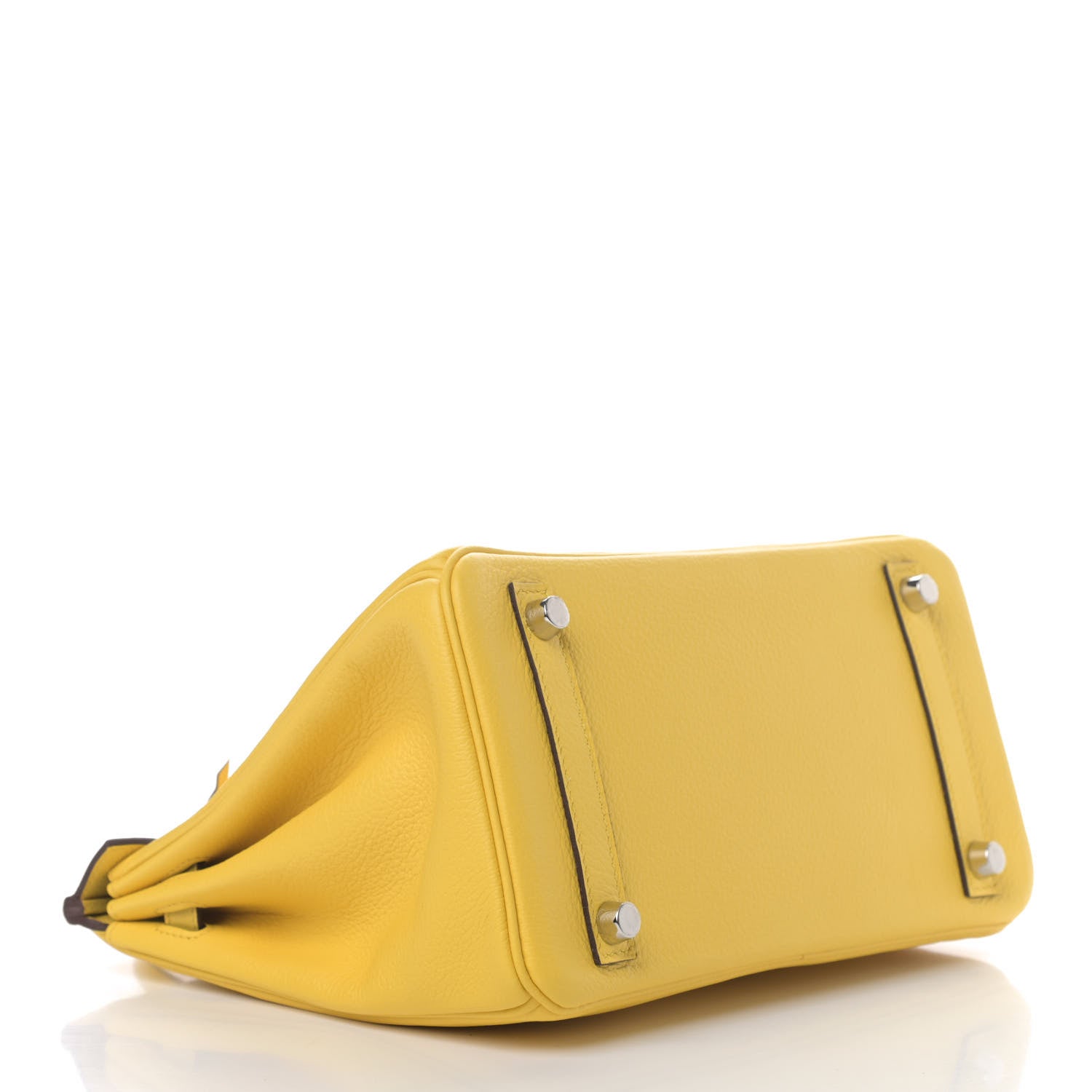 Hermes Taurillon Novillo Birkin 25 Jaune De Naples 3 of 9