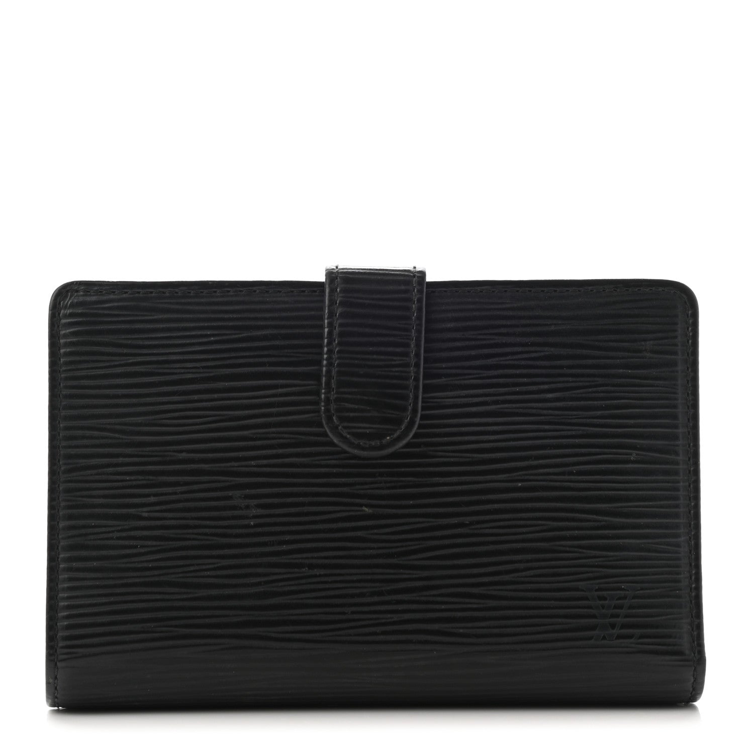 Louis Vuitton Epi French Purse Wallet Black 1 of 11