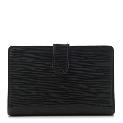 Louis Vuitton Epi French Purse Wallet Black 1 of 11