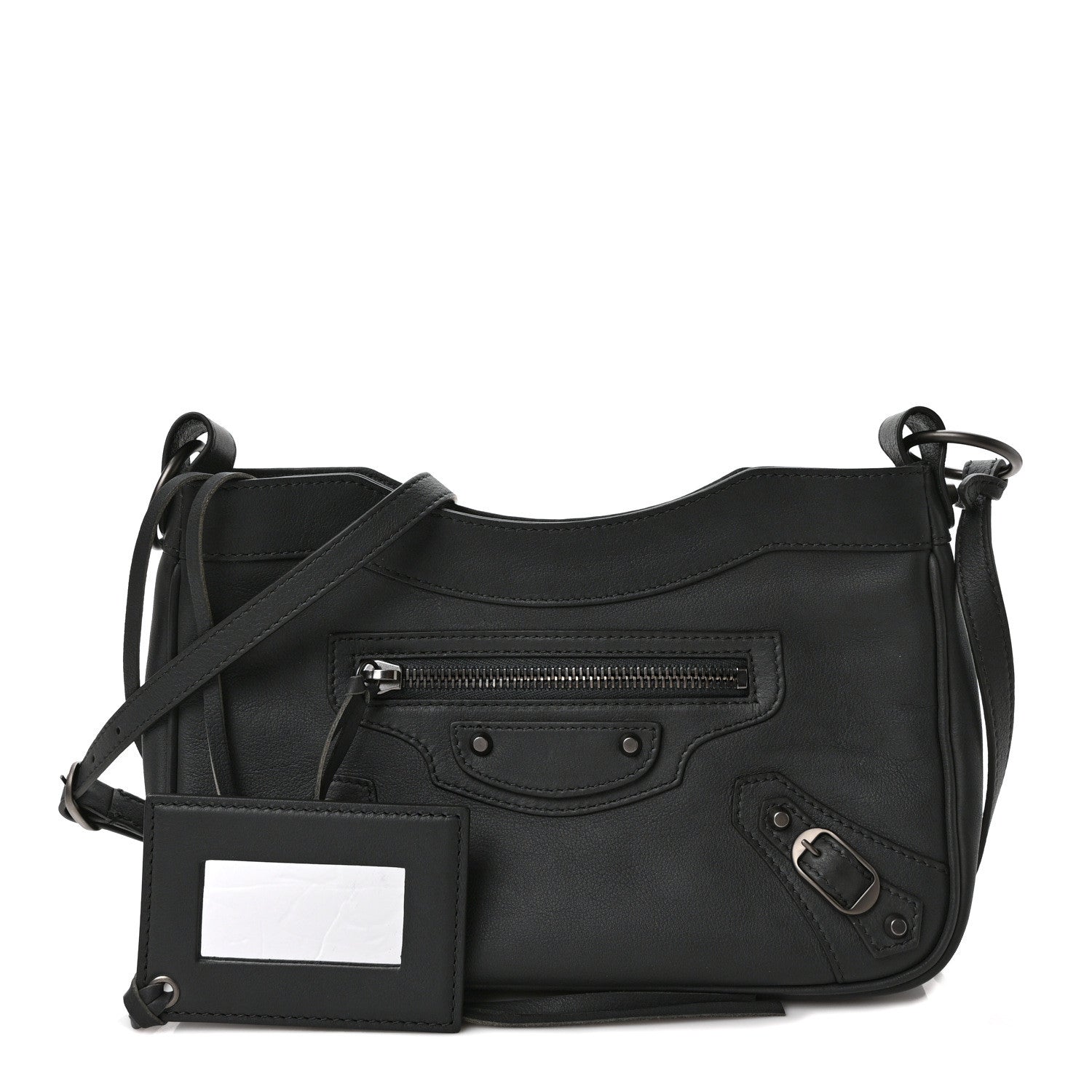 Balenciaga Veau Soyeux Classic Hardware Hip Gris Fossile 1 of 9