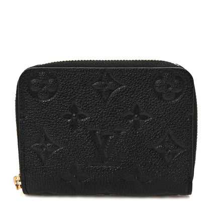 Louis Vuitton Empreinte Zippy Coin Purse Black 1 of 7