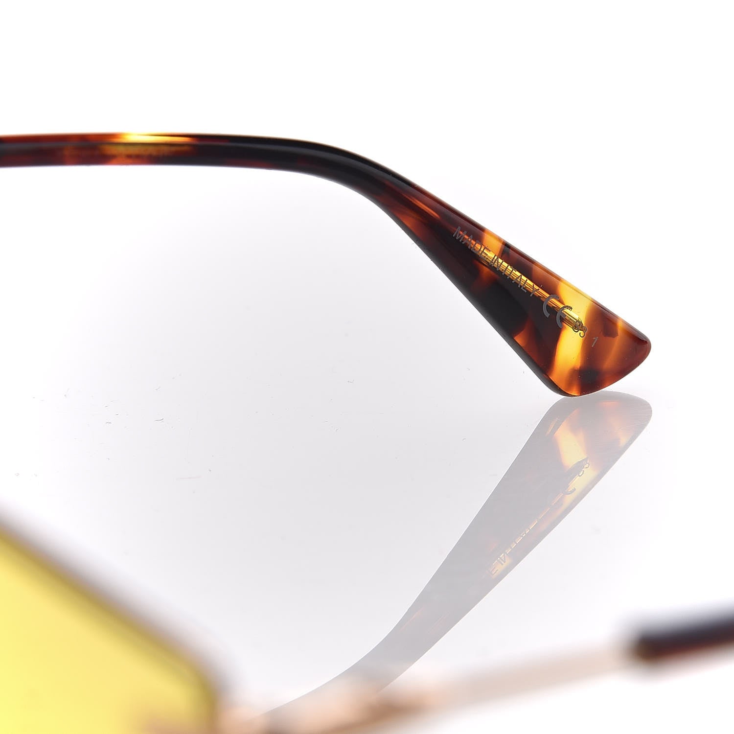 Christian Dior So Real Pop Sunglasses Yellow 8 of 9