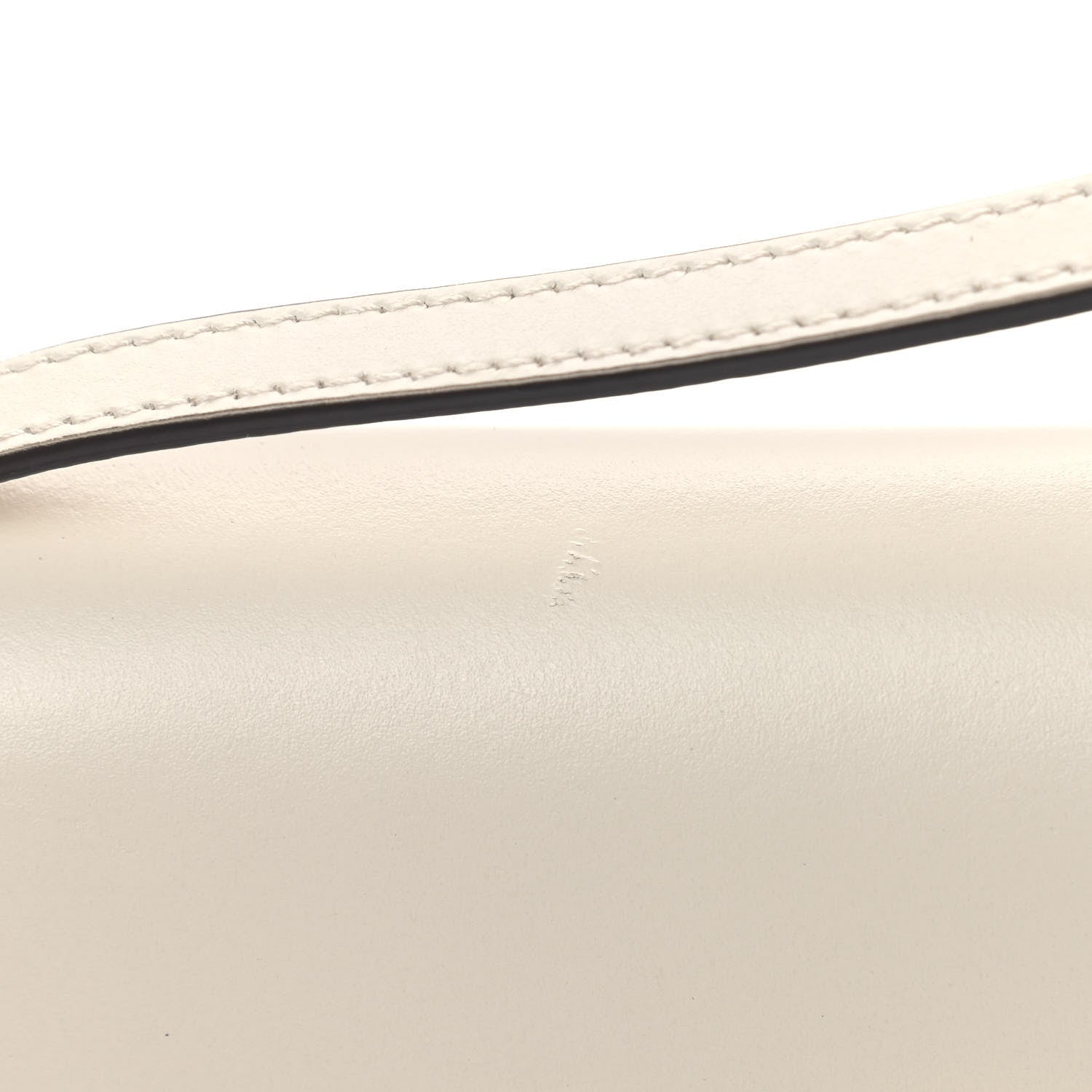 Gucci Smooth Calfskin Mini Zumi Shoulder Bag White 10 of 10