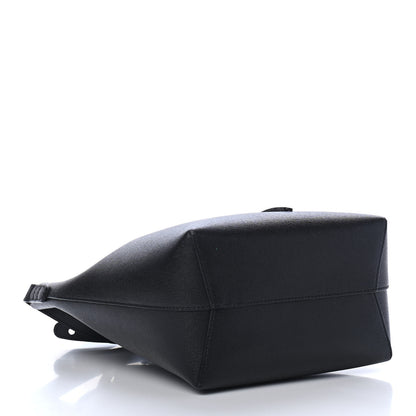 Mansur Gavriel Saffiano Mini Bucket Bag Black Flamma 3 of 4