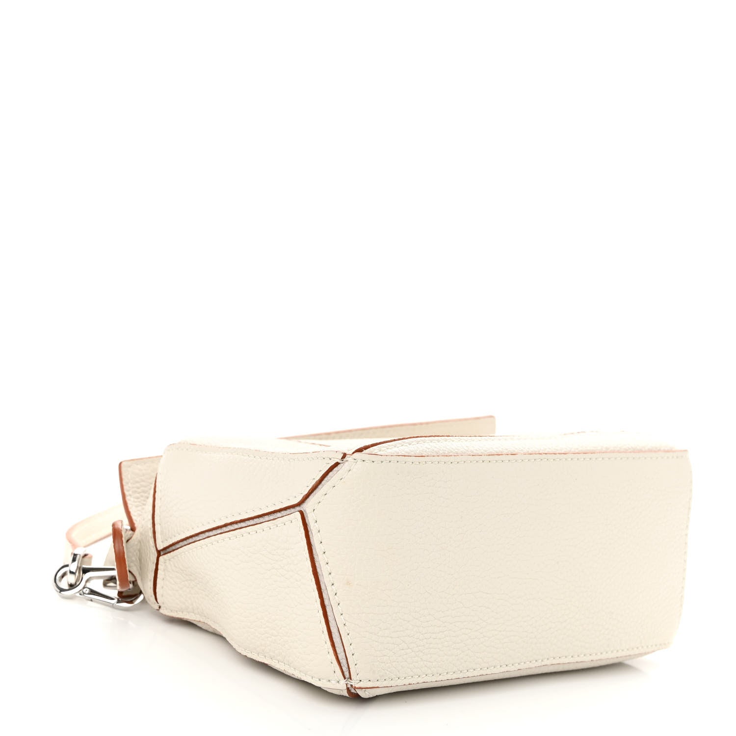 Loewe Calfskin Mini Puzzle Bag Soft White 4 of 9