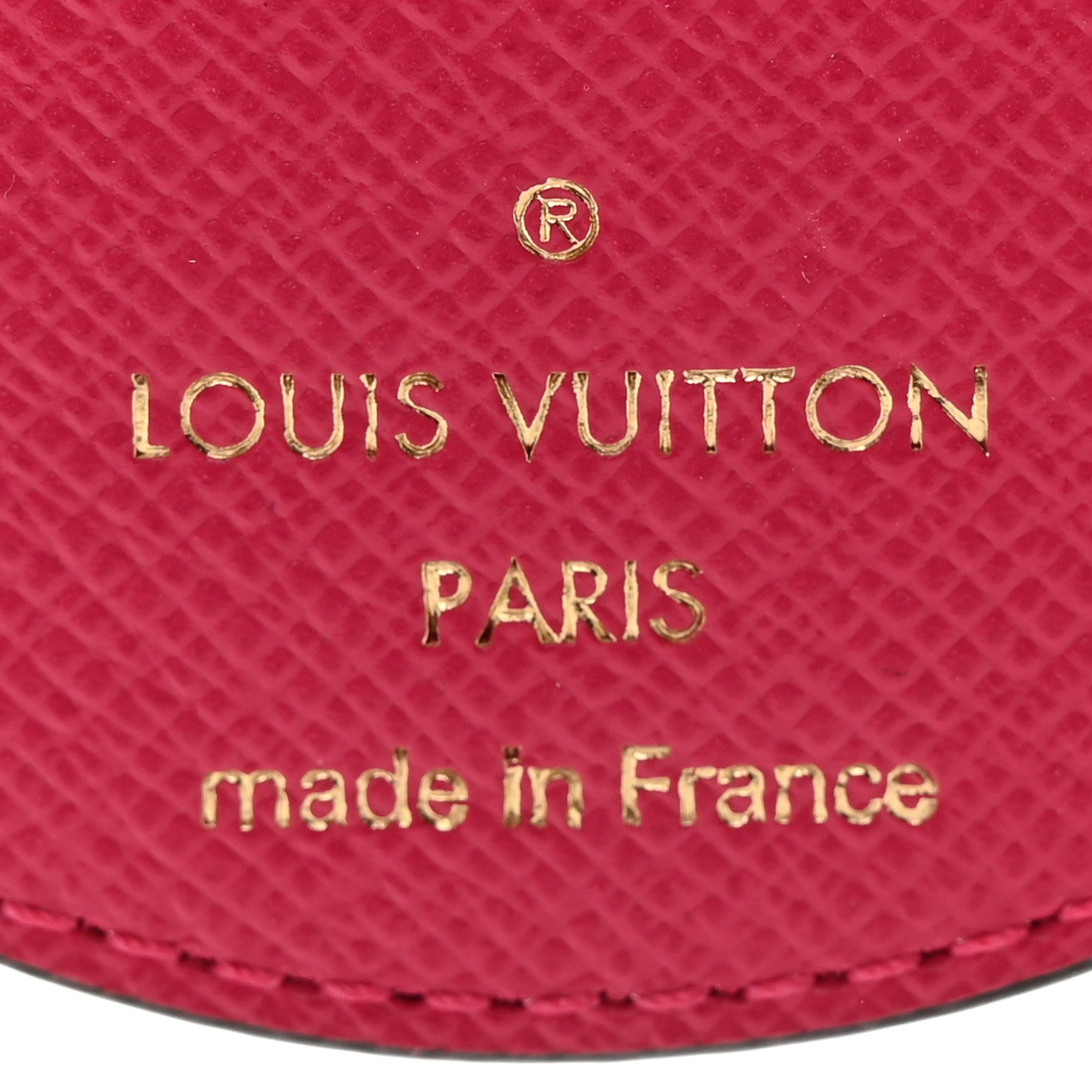Louis Vuitton Damier Azur 2021 Christmas Animation Hollywood Bag Charm Key Ring Fuchsia 3 of 4