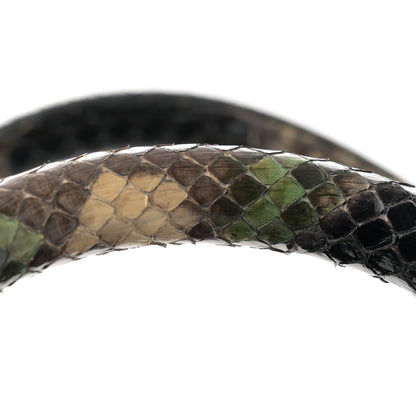 Gucci Snakeskin Stirrup Medium Top Handle Bag Multicolor 11 of 12