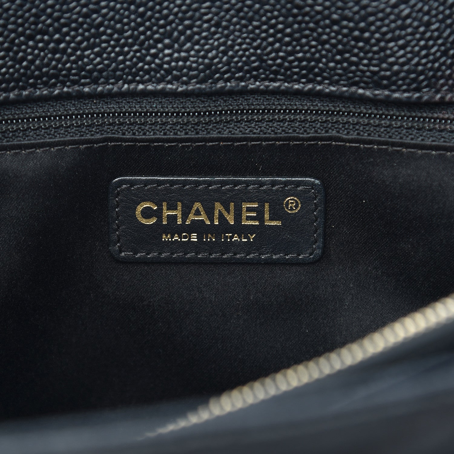 Chanel Caviar Quilted Grand Shopping Tote GST Black 5 of 11