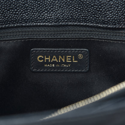 Chanel Caviar Quilted Grand Shopping Tote GST Black 5 of 11