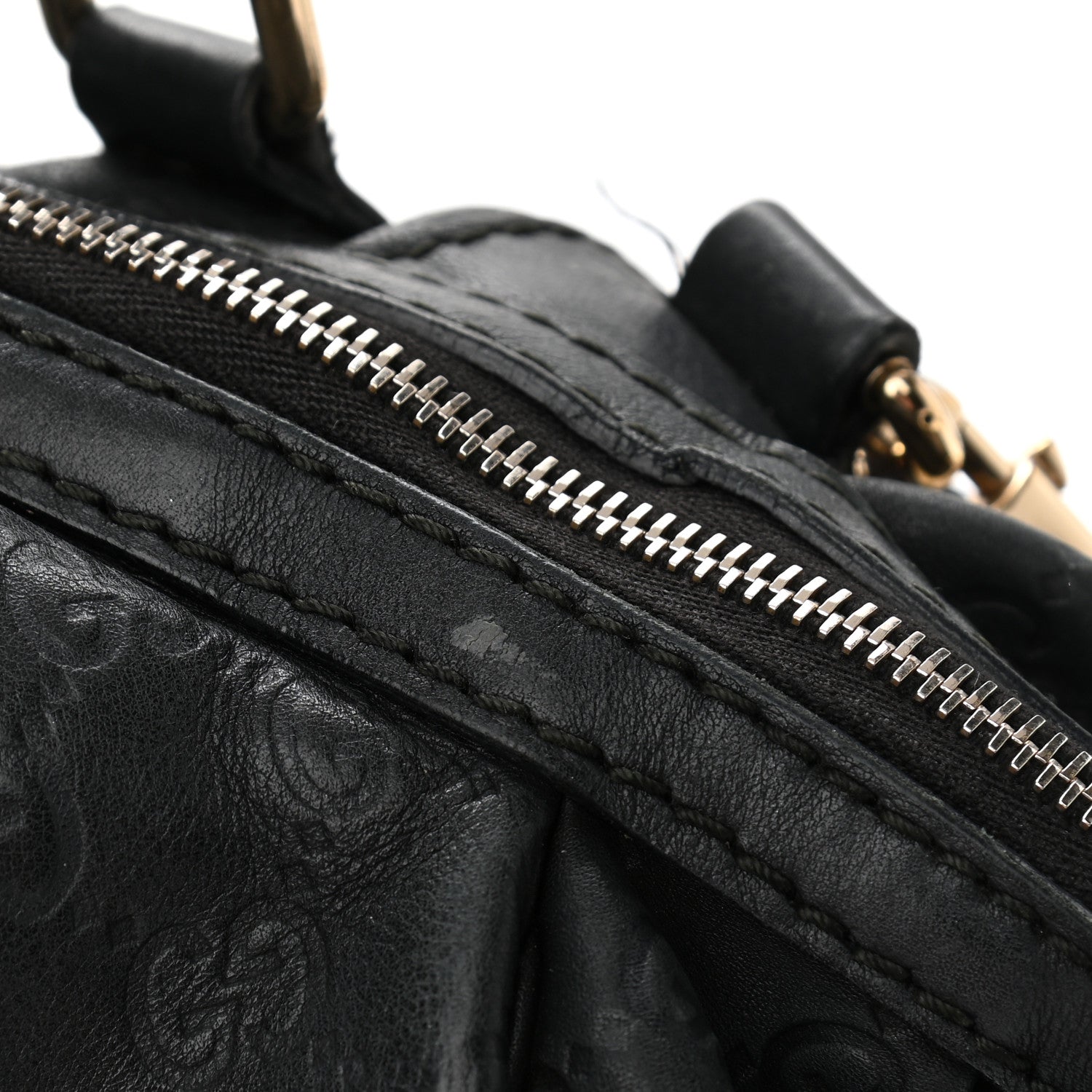 Gucci Guccissima Medium Sukey Boston Black 15 of 16
