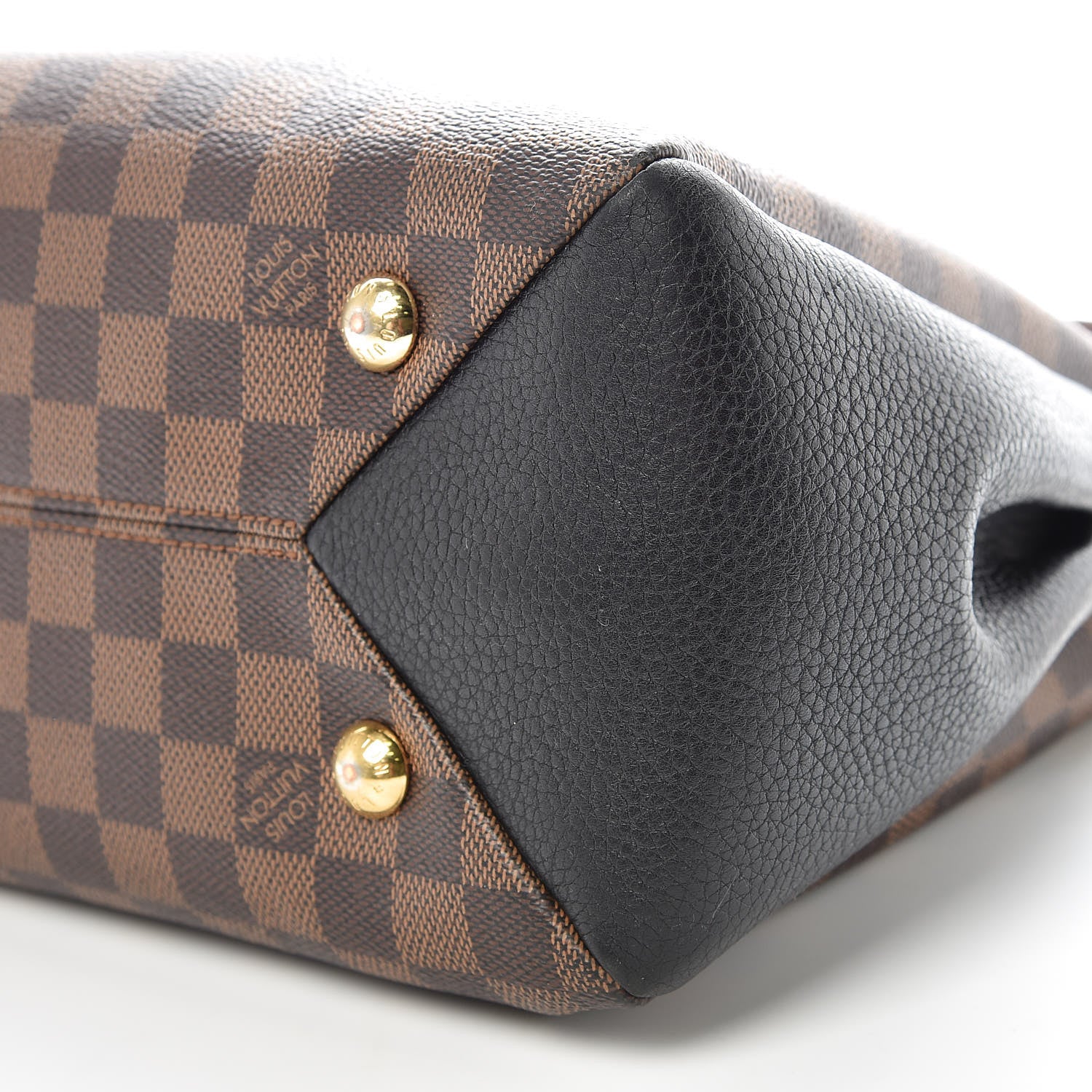 Louis Vuitton Damier Ebene Cuir Taurillon Brittany Black 6 of 20
