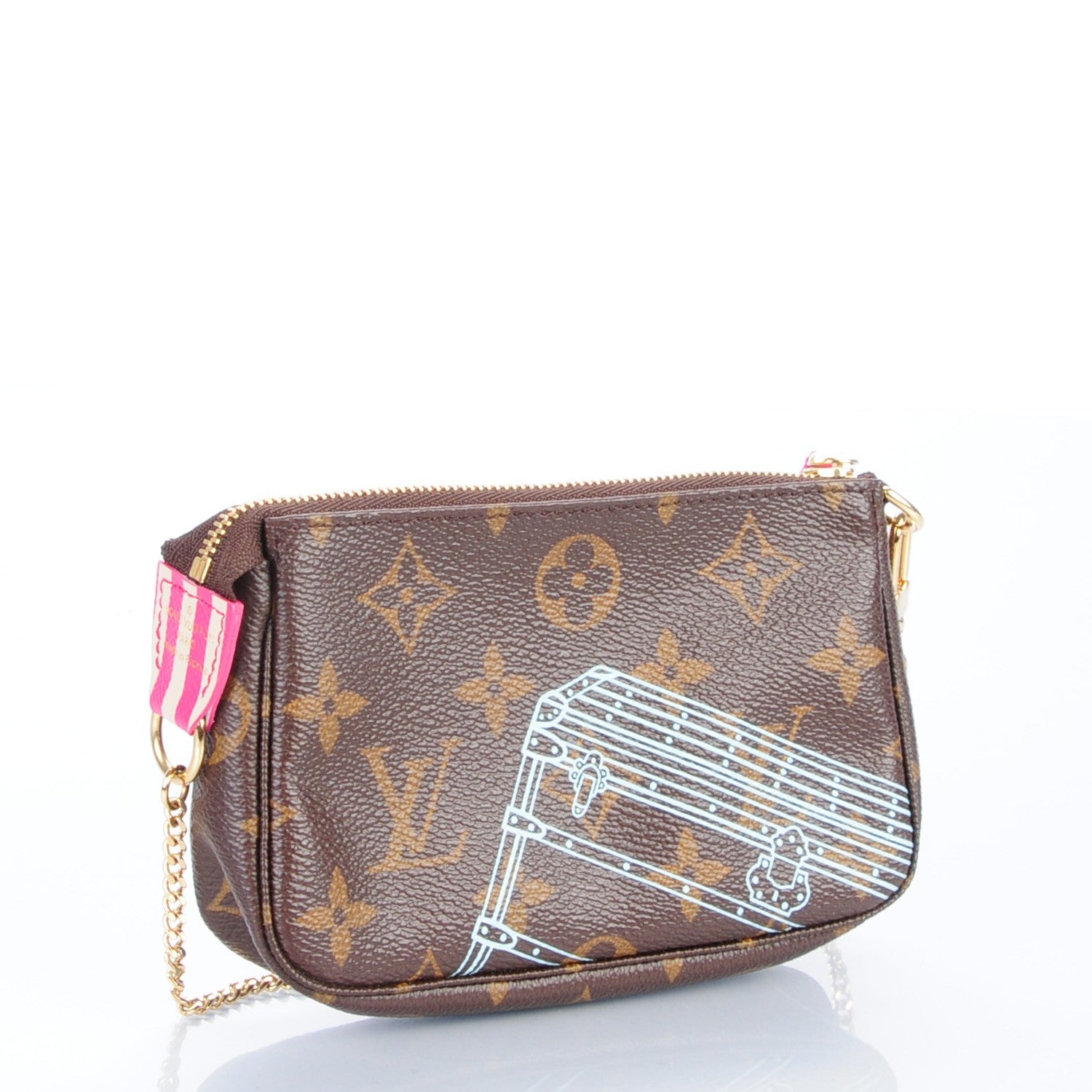 Louis Vuitton Monogram 2014 Christmas Animation Mini Pochette Accessories 3 of 7