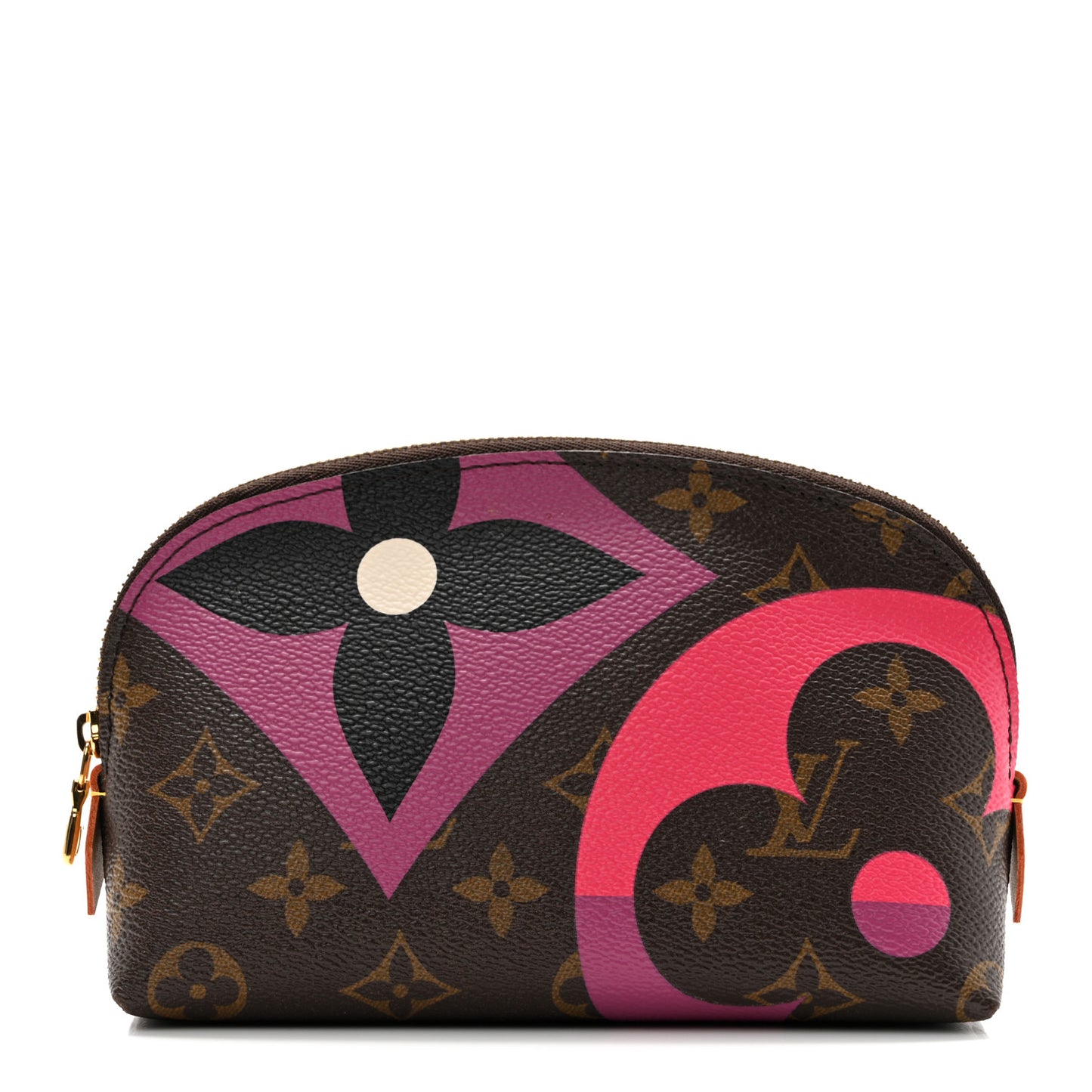 Monogram Game On Cosmetic Pouch