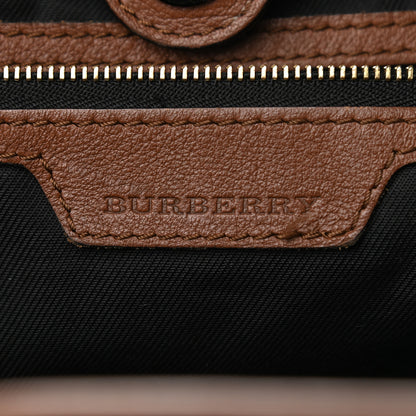 Burberry Horseferry Check Small Canterbury Tote Honey 5 of 13