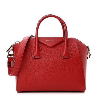 Givenchy Sugar Goatskin Small Antigona Vermillon 1 of 10