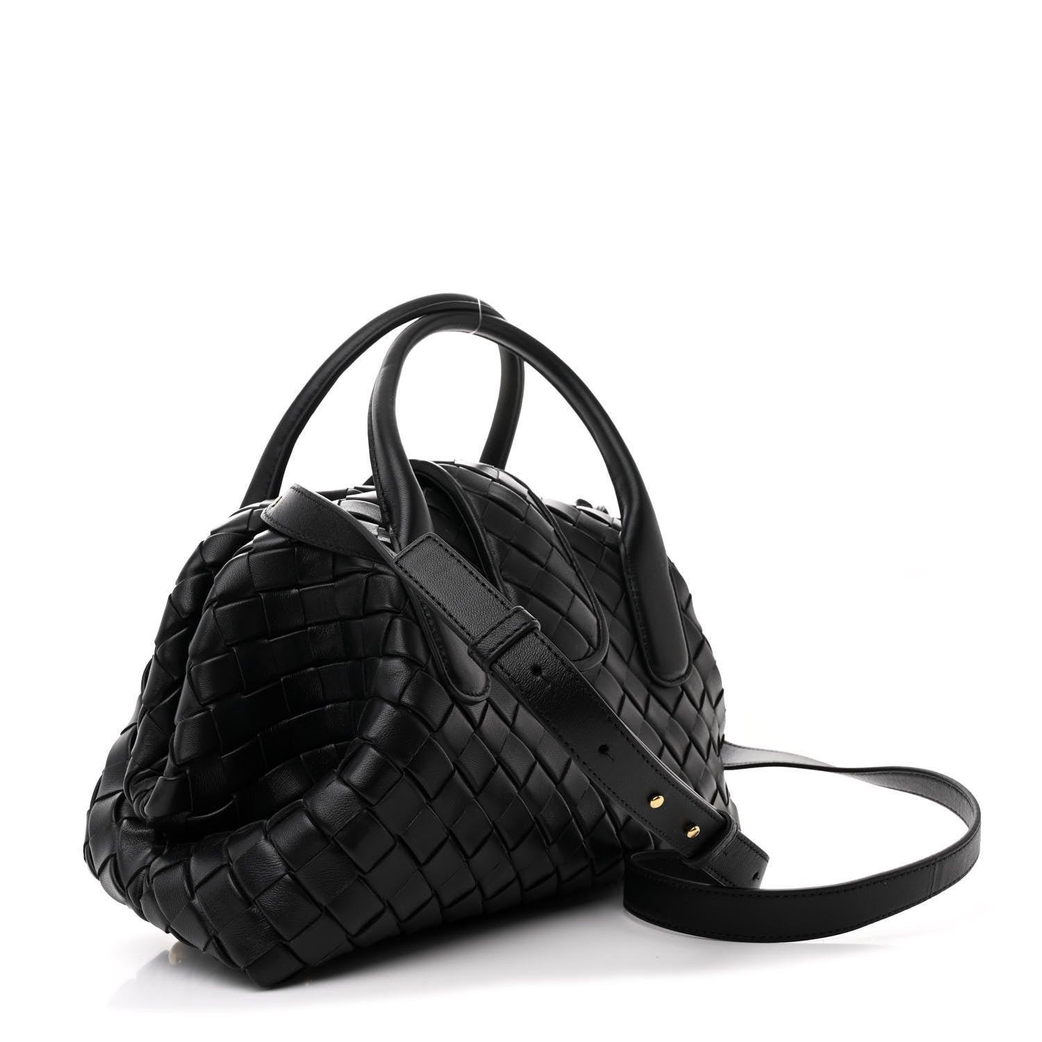 Bottega Veneta Nappa Intrecciato Teen The Lauren 1980 Bauletto Black 3 of 10
