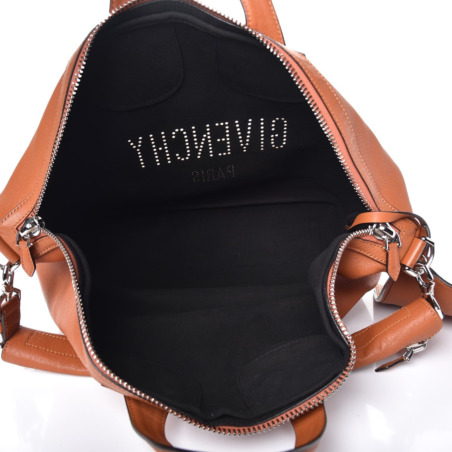 Givenchy Calfskin Perforated Large Nightingale Hazel 5 of 12