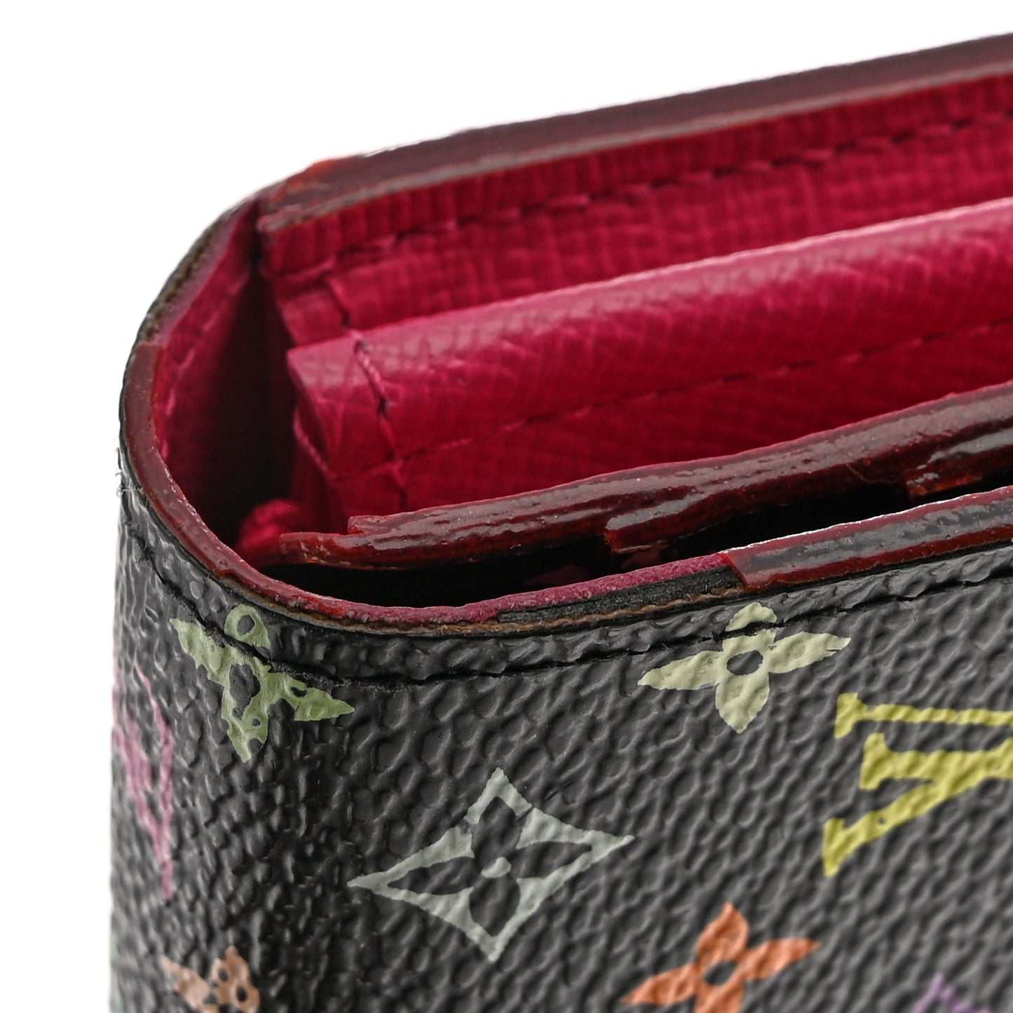 Monogram Multicolor Sarah Wallet Black Grenade