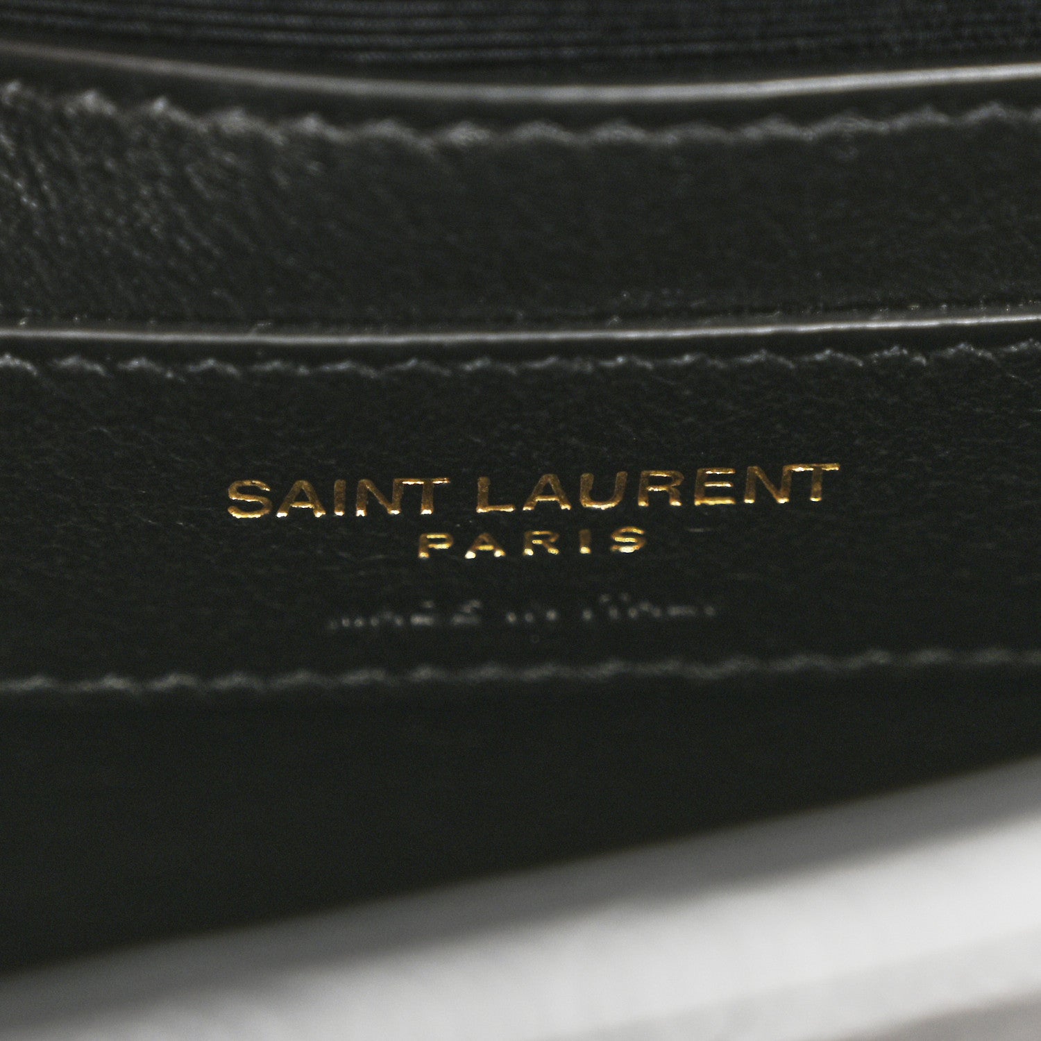 Saint Laurent Grain De Poudre Textured Mixed Matelasse Triquilt Small Monogram Satchel Black 6 of 12