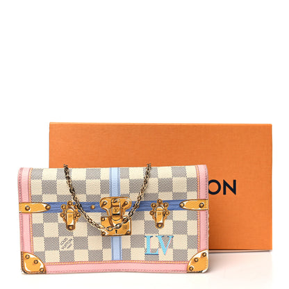 Louis Vuitton Damier Azur Summer Trunks Pochette Weekend 11 of 11