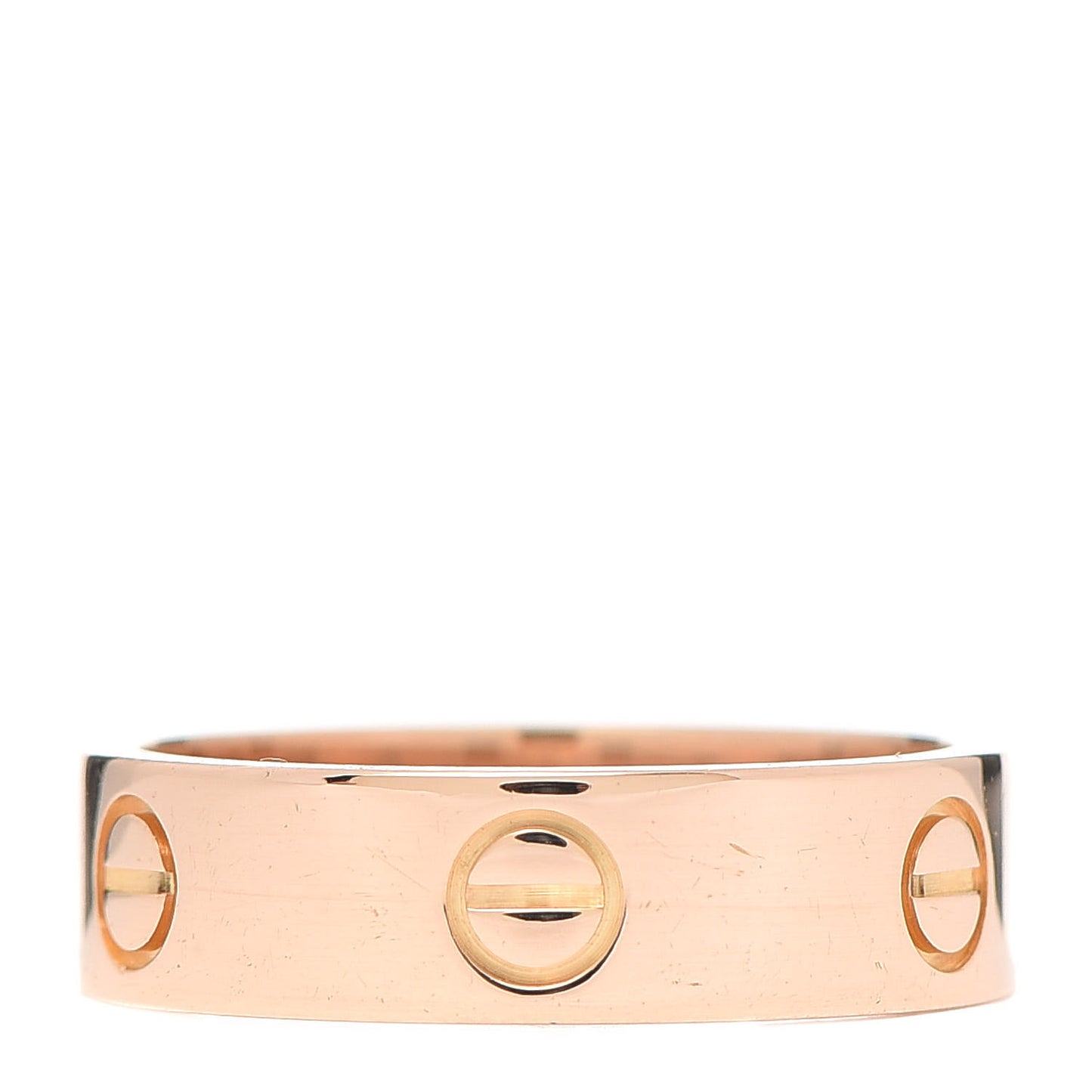 18K Pink Gold 5.5mm LOVE Ring 60 9