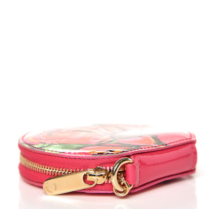 Louis Vuitton Vernis Roses Chapeau Coin Purse Rose Pop 4 of 6