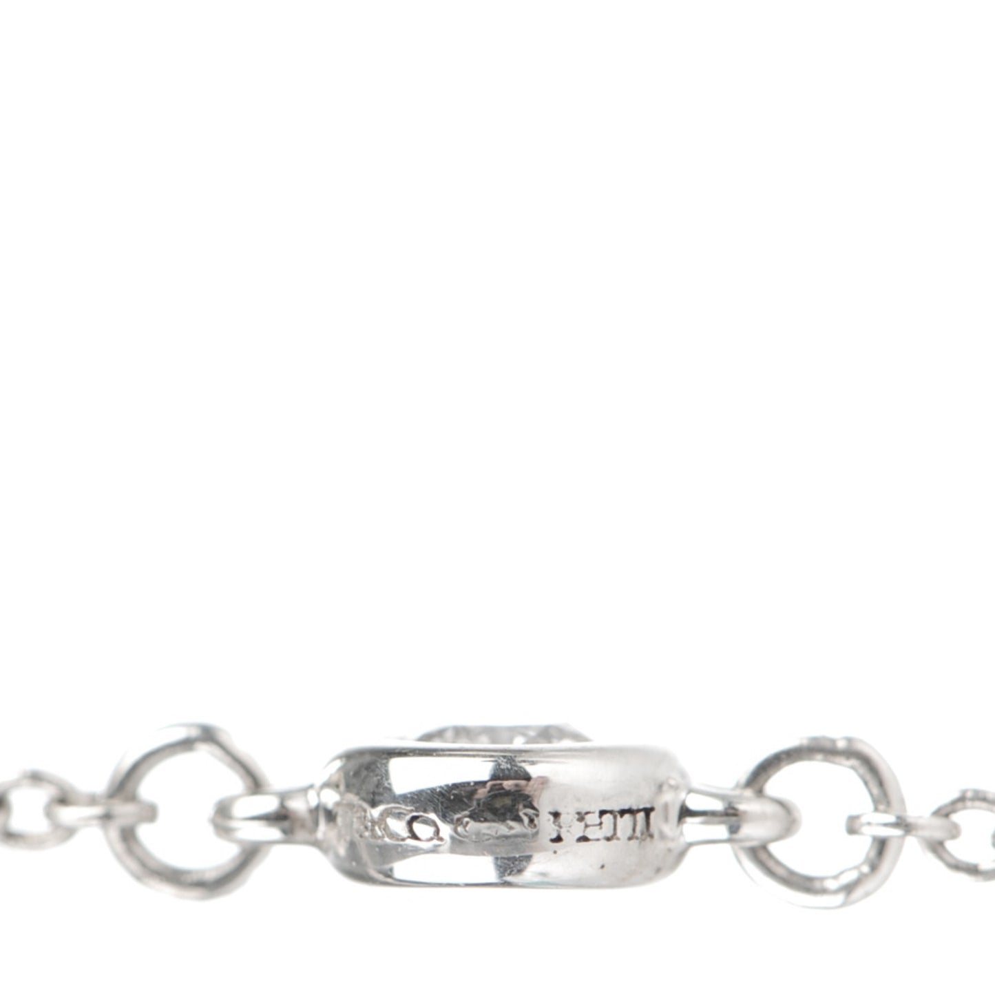 Sterling Silver Diamond Elsa Peretti Diamonds by the Yard Ring 6.5