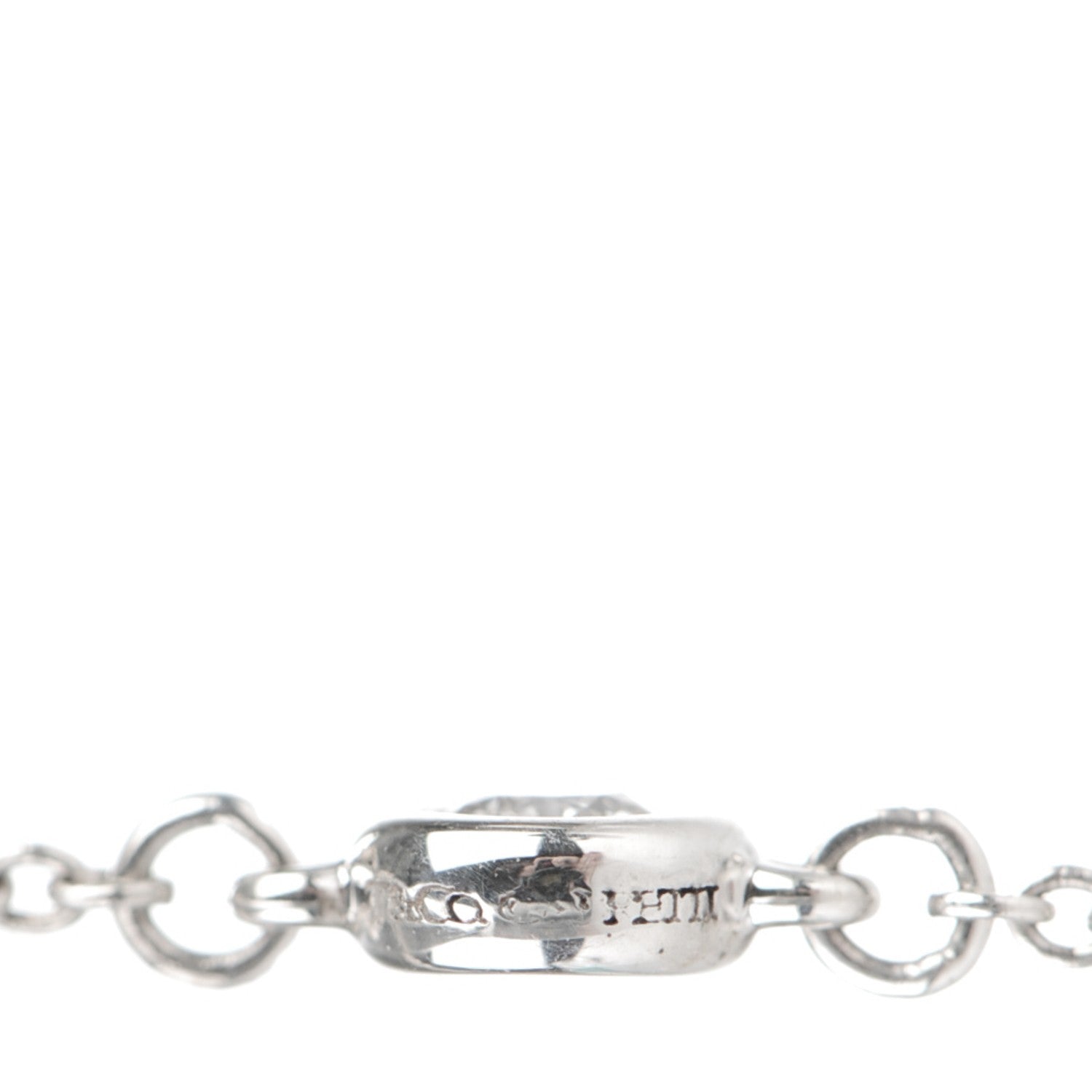 Tiffany Sterling Silver Diamond Elsa Peretti Diamonds by the Yard Ring 6.5 4 of 5
