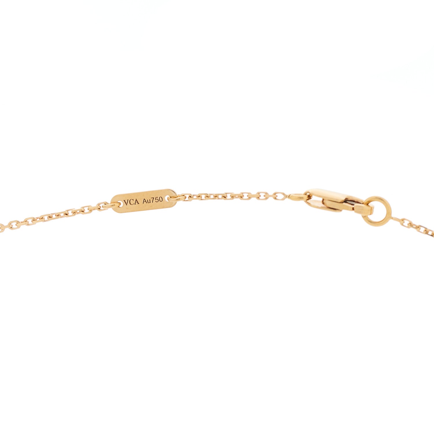 Van Cleef & Arpels 18k Rose Gold Carnelian Sweet Alhambra Heart Pendant Necklace 6 of 7
