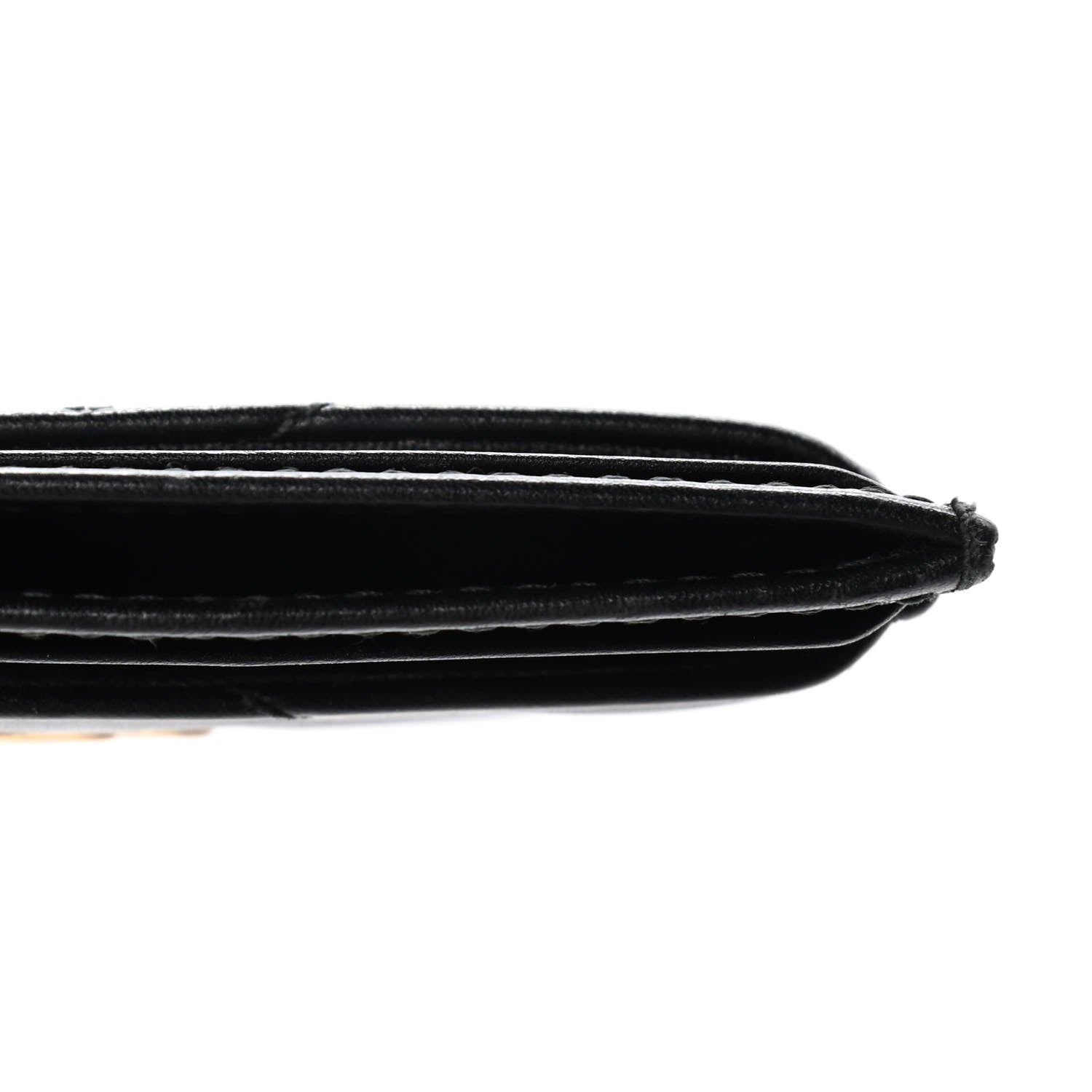Gucci Calfskin Matelasse GG Marmont Card Holder Black 5 of 5