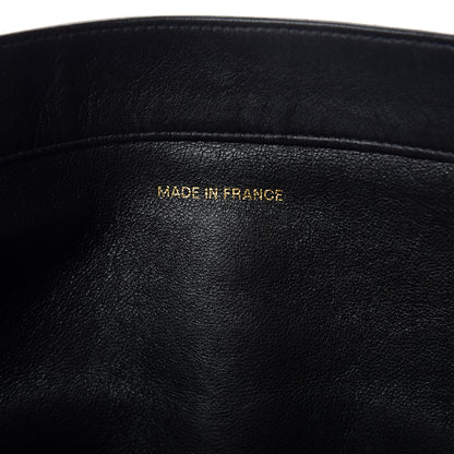 Chanel Lambskin CC Tote Black 6 of 9