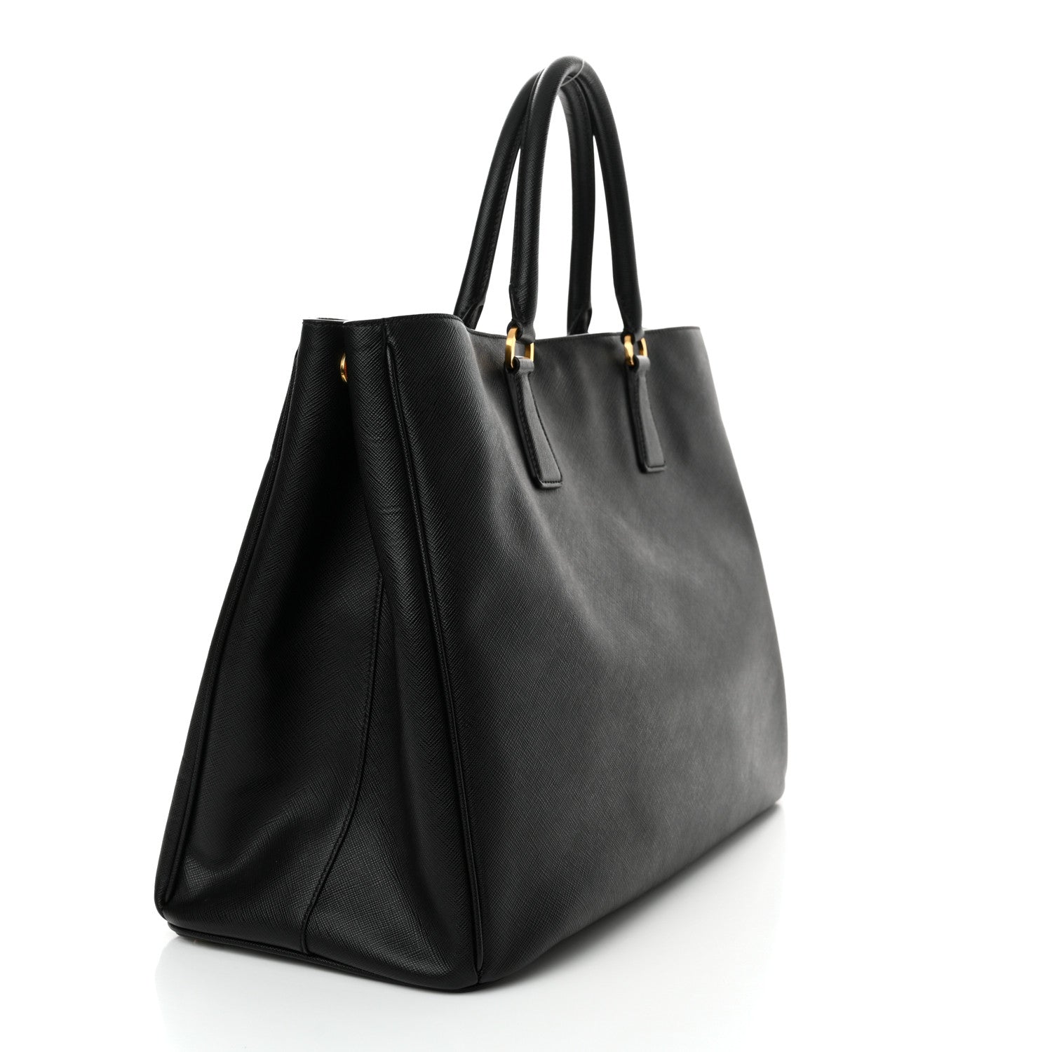 Prada Saffiano Lux Large Tote Tote Black 3 of 11