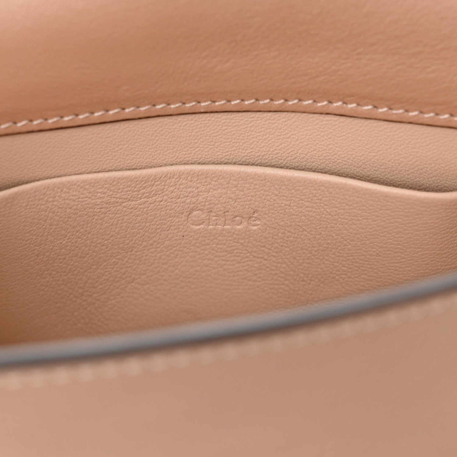 Chloe Calfskin Small Nile Bracelet Minaudiere Bag Biscotti Beige 6 of 13