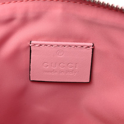 Gucci Calfskin Matelasse Large GG Marmont Pouch Cosmetic Case Wild Rose 6 of 9