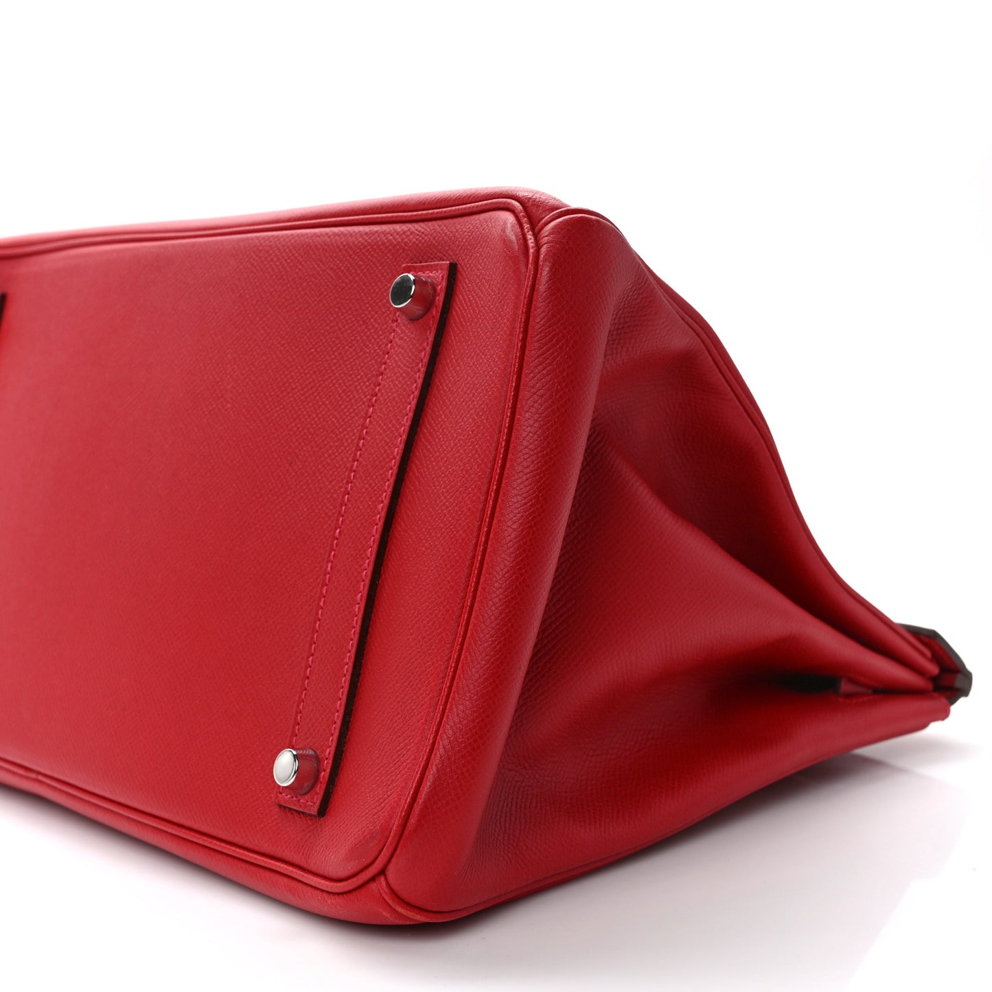 Epsom Birkin 35 Rouge Casaque