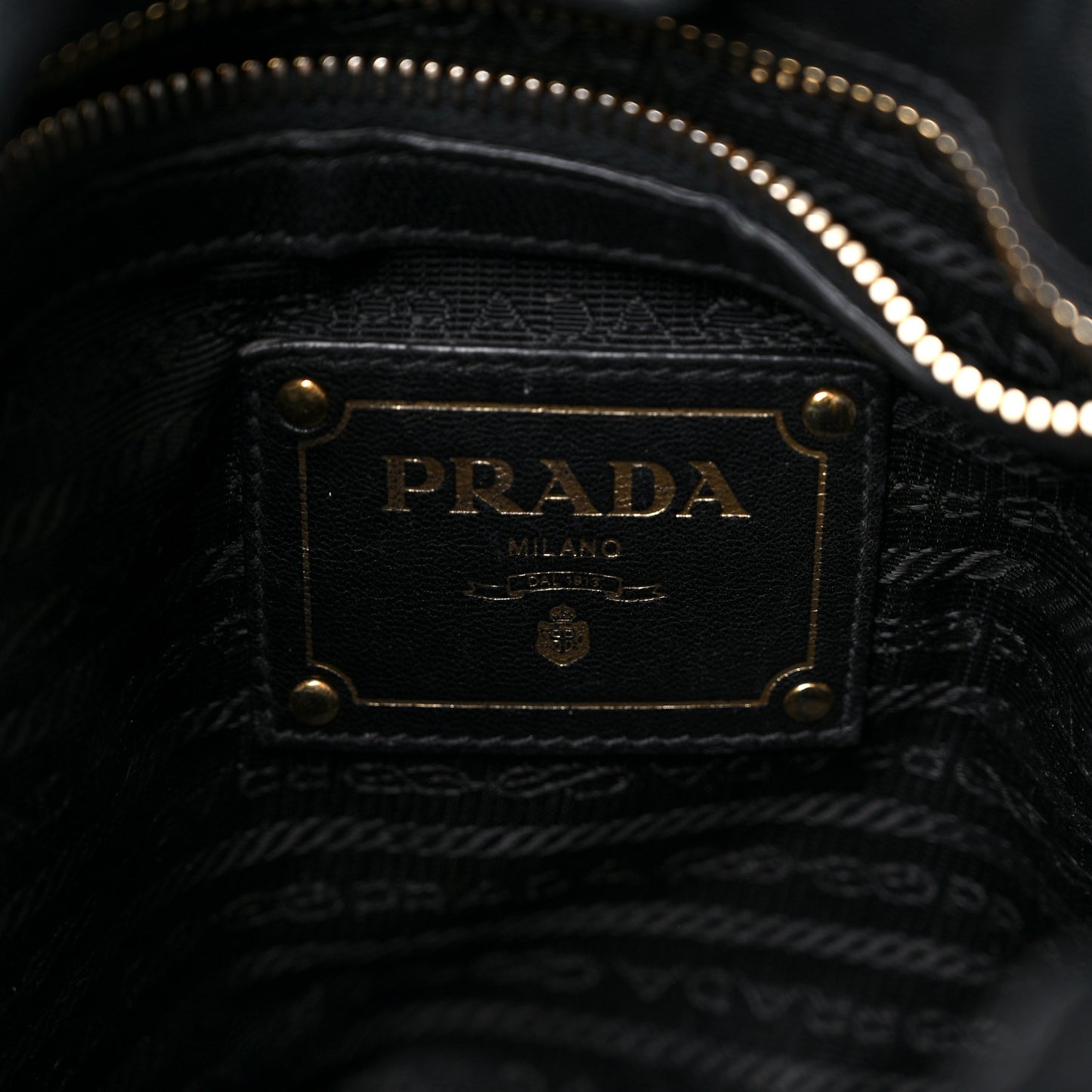 Nappa Bow Tote Black Black