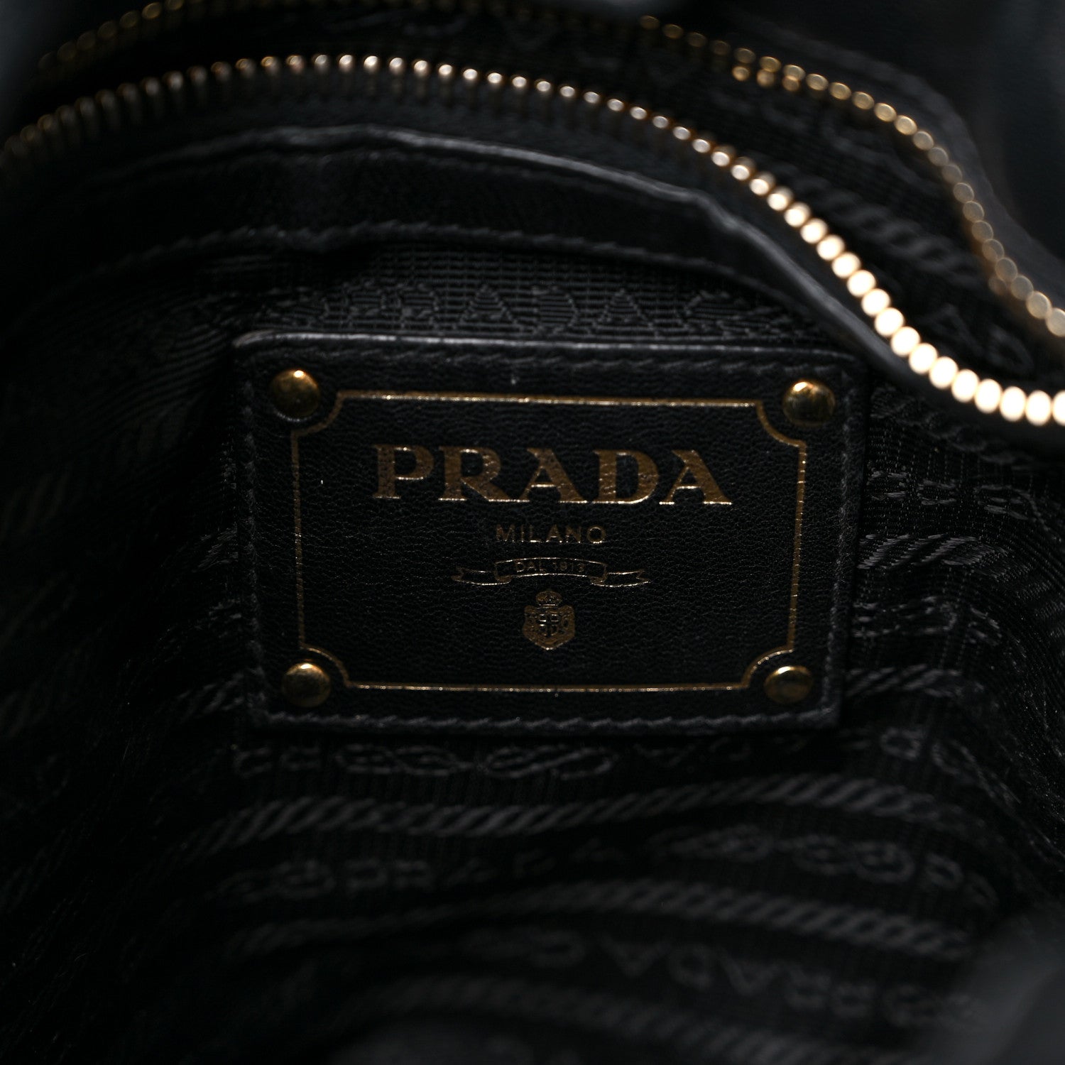 Prada Nappa Bow Tote Black Black 6 of 17