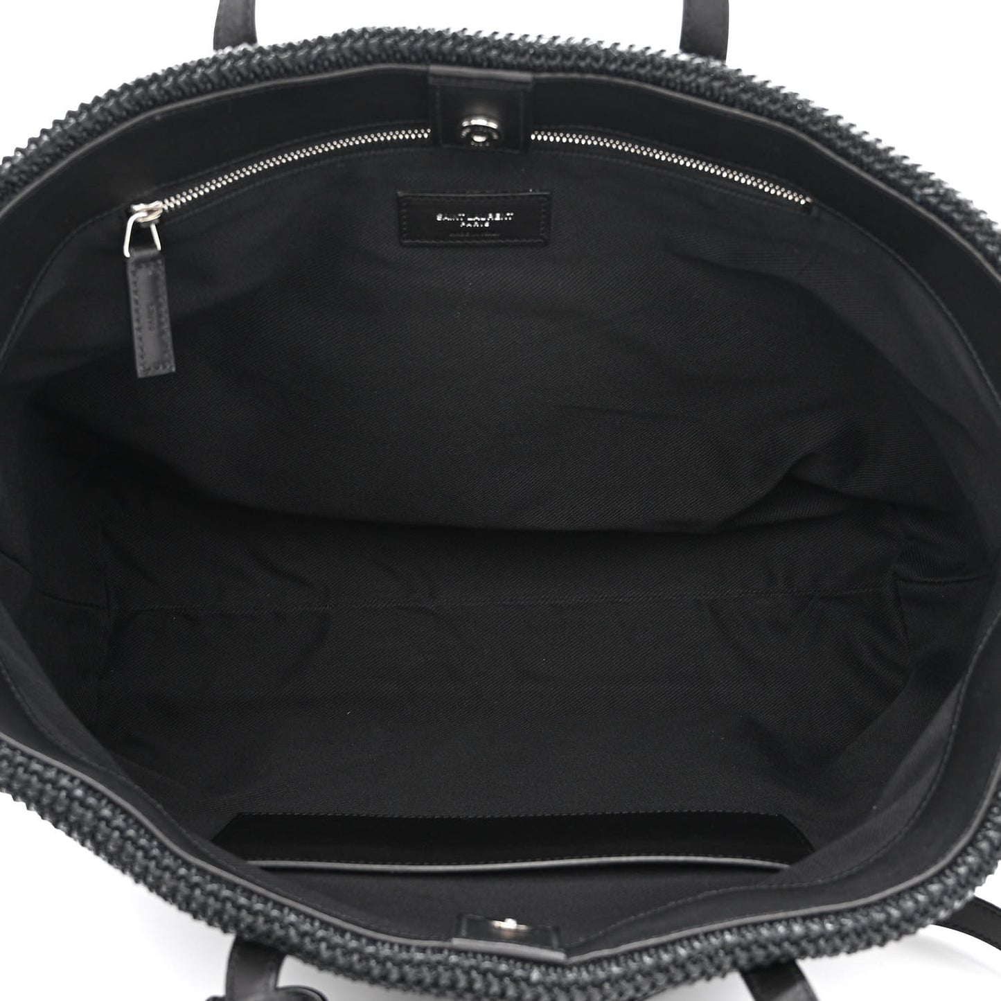 Raffia Tote Black