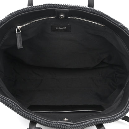 Saint Laurent Raffia Tote Black 5 of 13