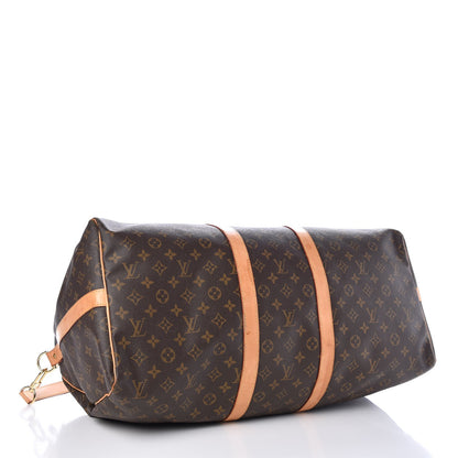 Louis Vuitton Monogram Keepall Bandouliere 55 5 of 16