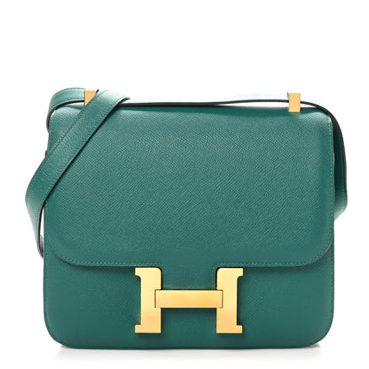 Hermes Epsom Constance 24  Malachite 1 of 12