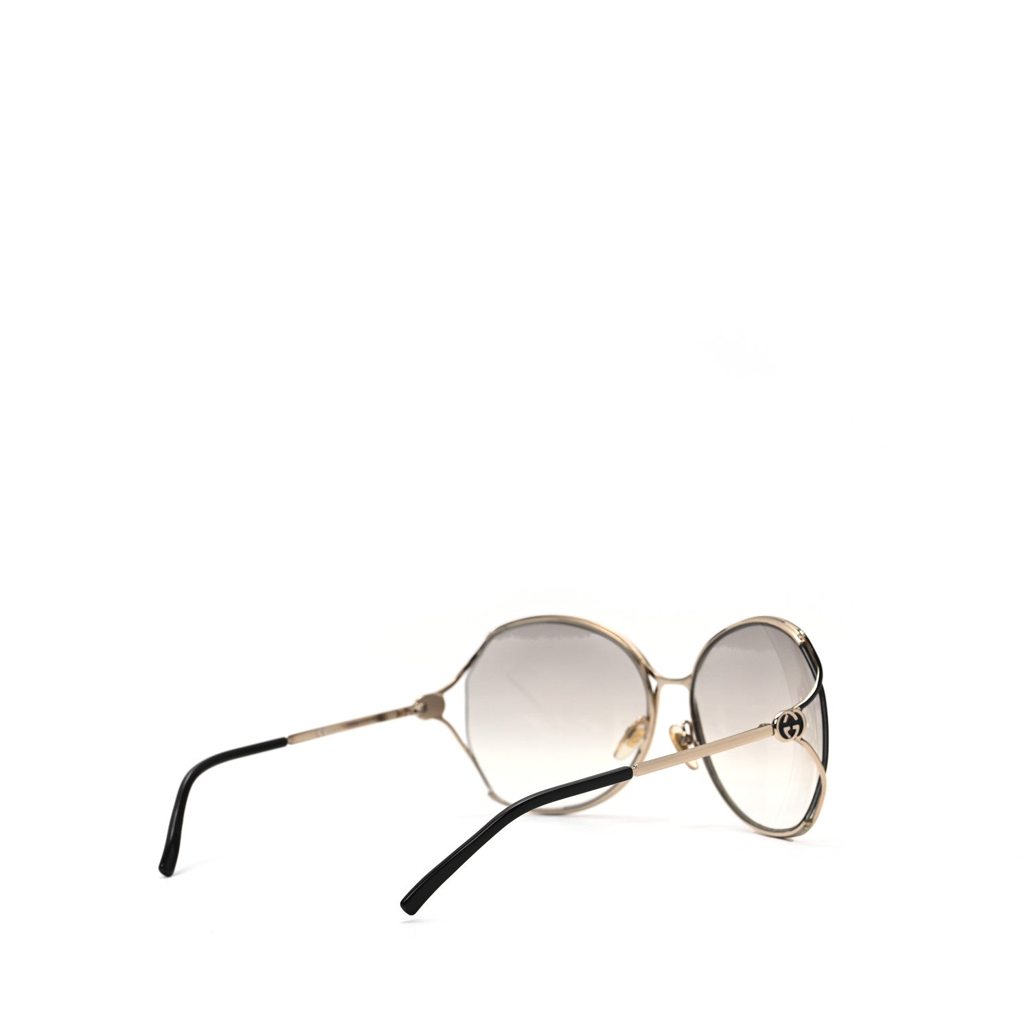 Gucci Oversized Sunglasses GG 2846/S Gold 4 of 6