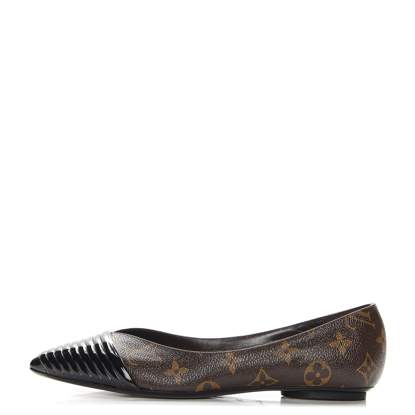 Monogram Inspired Ballerina Flats 37.5