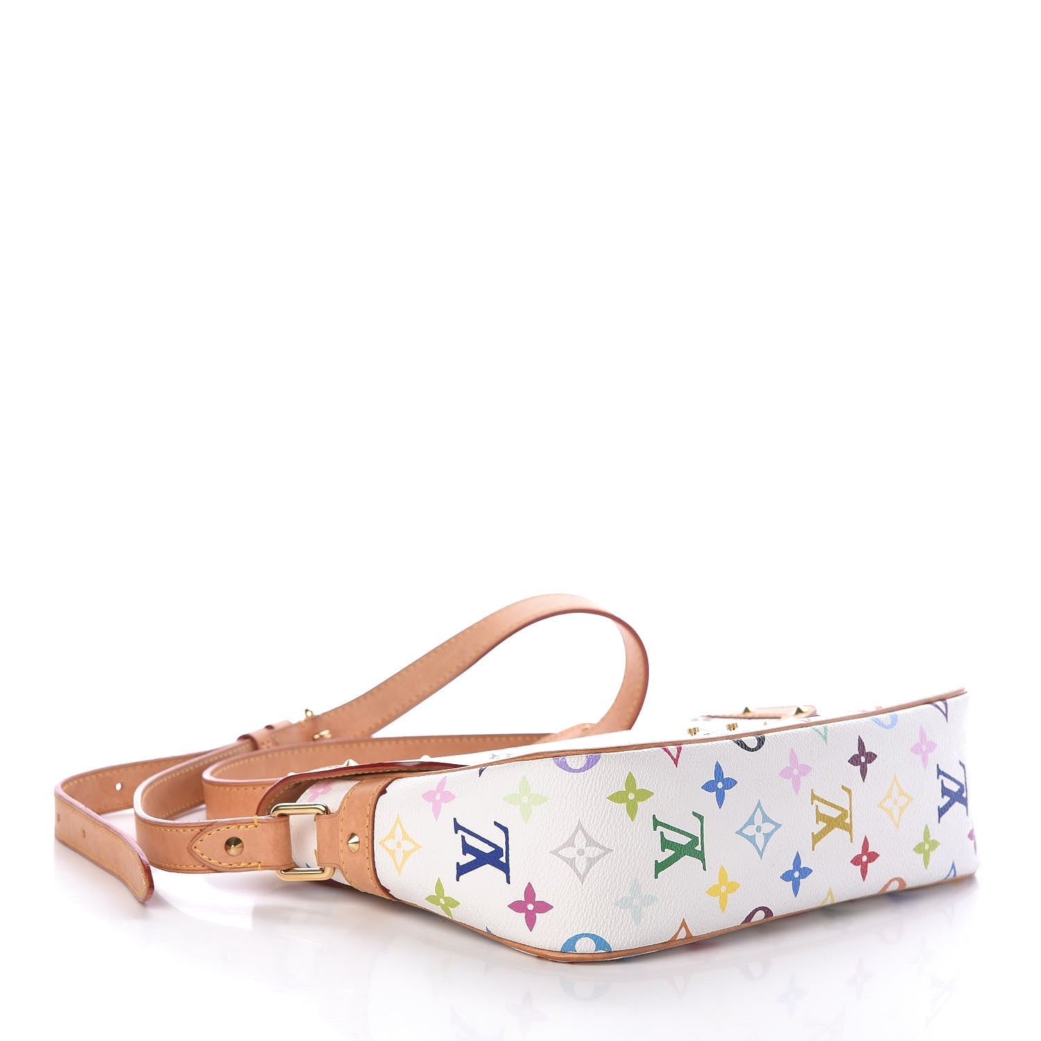 Louis Vuitton Monogram Multicolor Sologne White 4 of 8