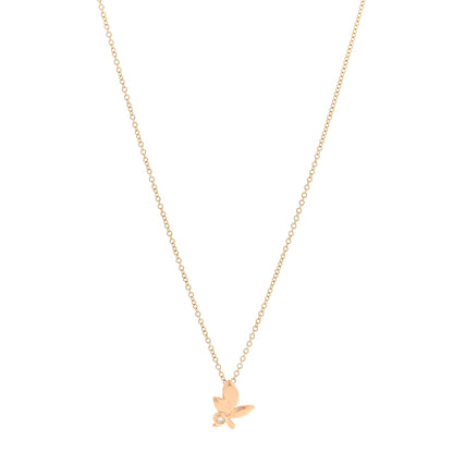 Tiffany 18K Yellow Gold Diamond Paloma Picasso Olive Leaf Pendant Necklace 2 of 7