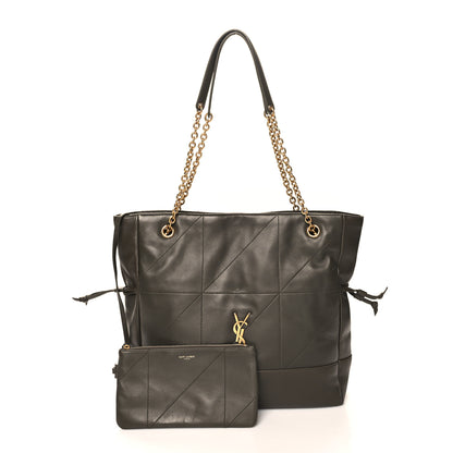 Saint Laurent Lambskin Jamie Shopping Tote Light Musk 3 of 11